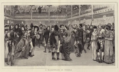 En maskerade på hjul